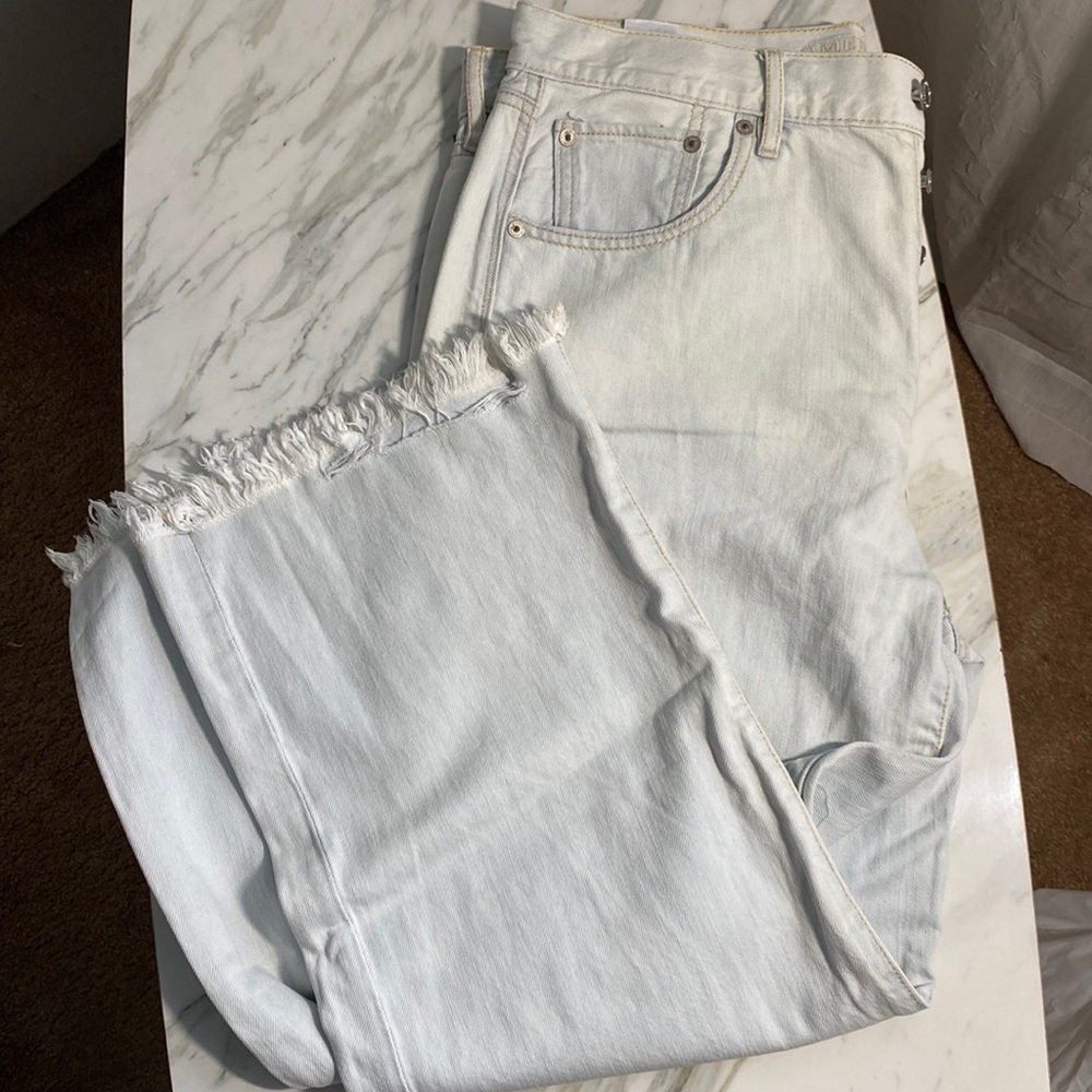 American Eagle 12 wide leg crop